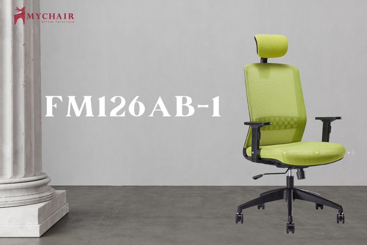 Ghế làm việc tựa đầu cao cấp MyChair FM126AB-1