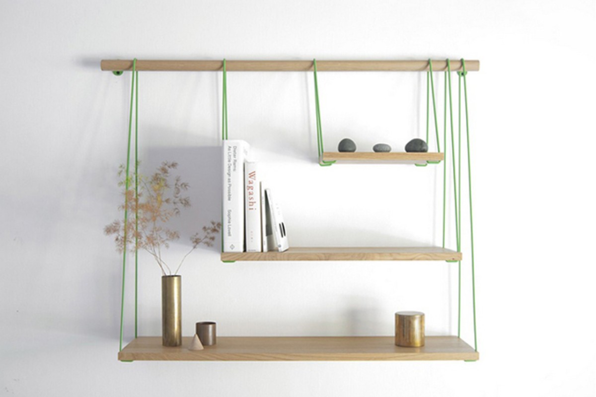 Kệ treo tường handmade trang trí bàn làm việc