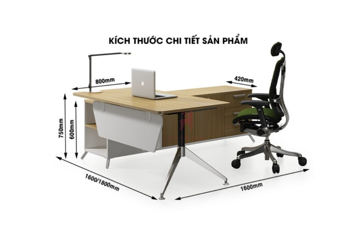 Kích thước bàn giám đốc chuẩn