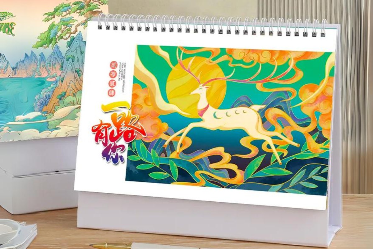 Lịch hội họa để bàn làm việc