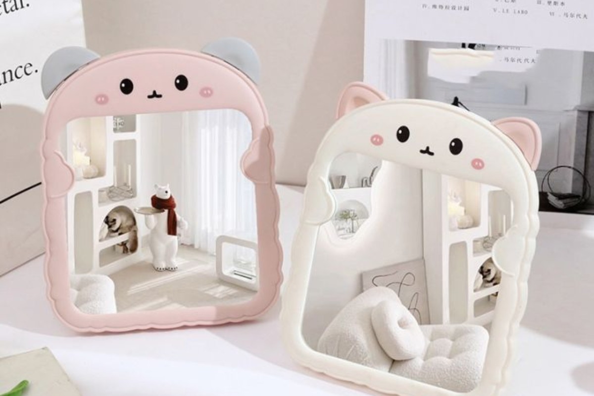 Gương để bàn làm việc tai gấu