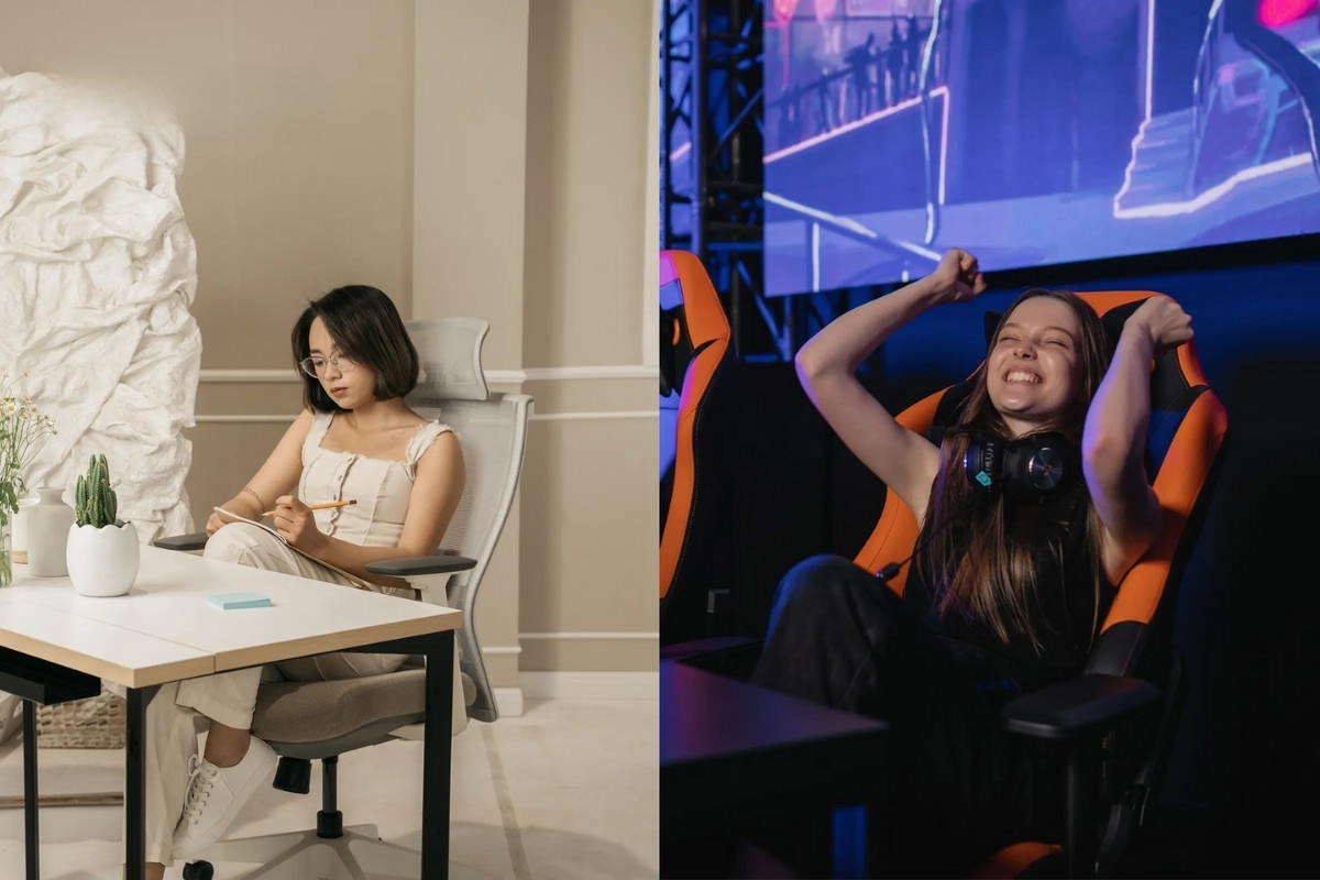 Nên mua ghế công thái học hay ghế gaming?