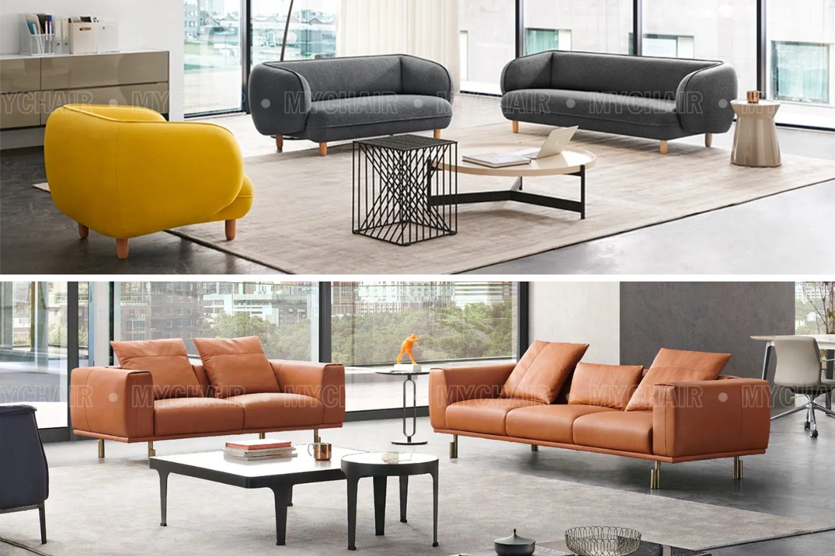 Nên chọn ghế sofa da hay ghế sofa vải?