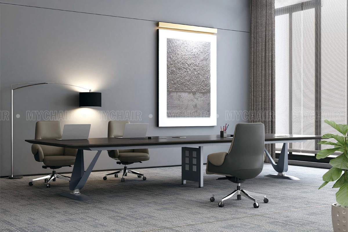 Bàn phòng họp màu ghi tại MyChair