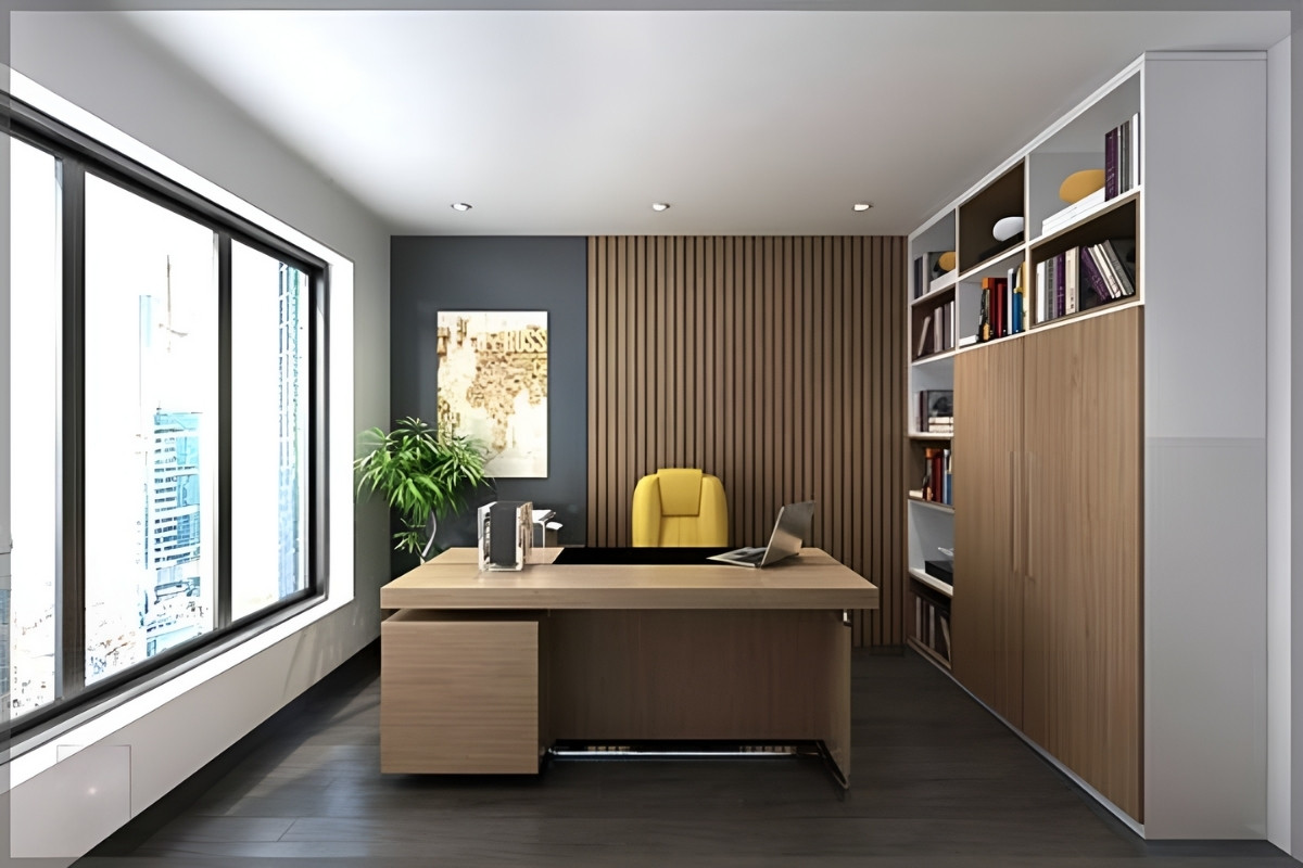 Thiết kế phòng giám đốc 10m2 mẫu 2
