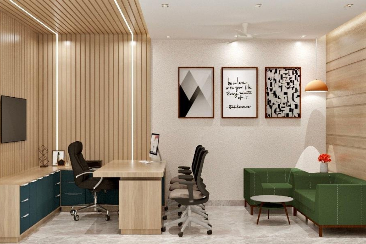 Thiết kế phòng giám đốc 15m2 mẫu 3