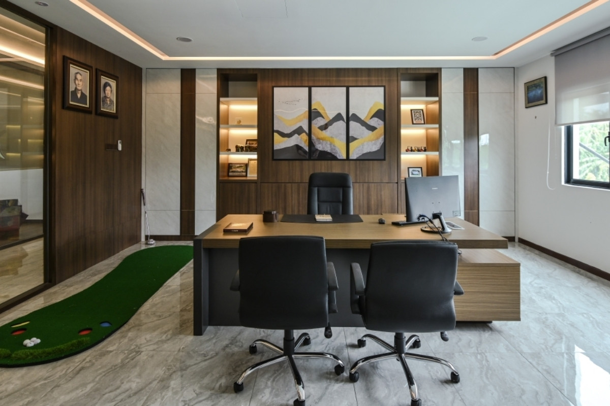 Thiết kế phòng giám đốc 15m2 mẫu 4