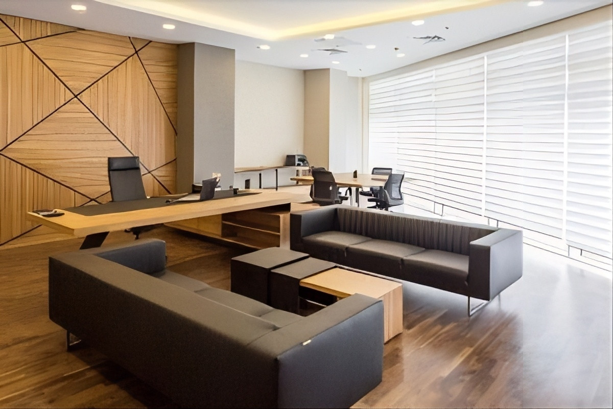 Thiết kế phòng giám đốc 20m2 mẫu 12
