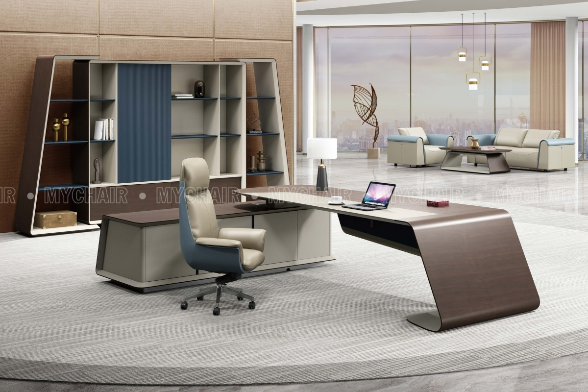 Thiết kế phòng giám đốc 20m2 mẫu 9