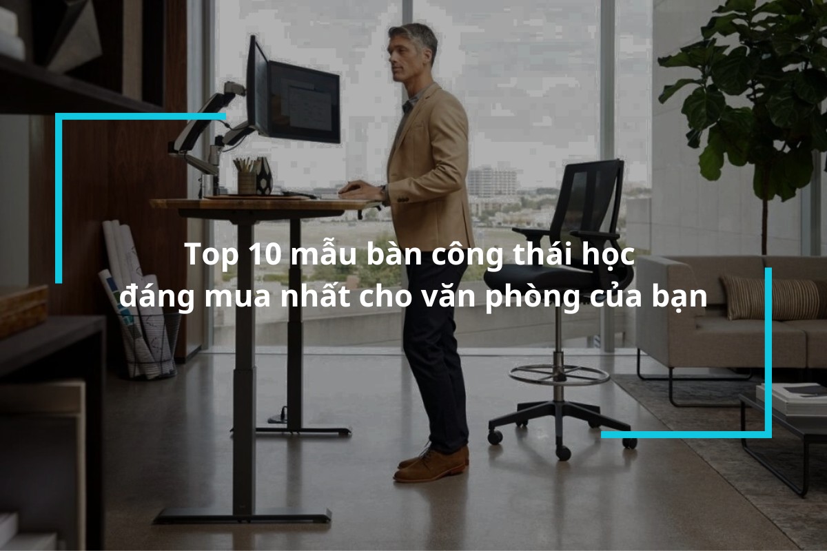 Top 10 mẫu bàn công thái học phổ biến nhất