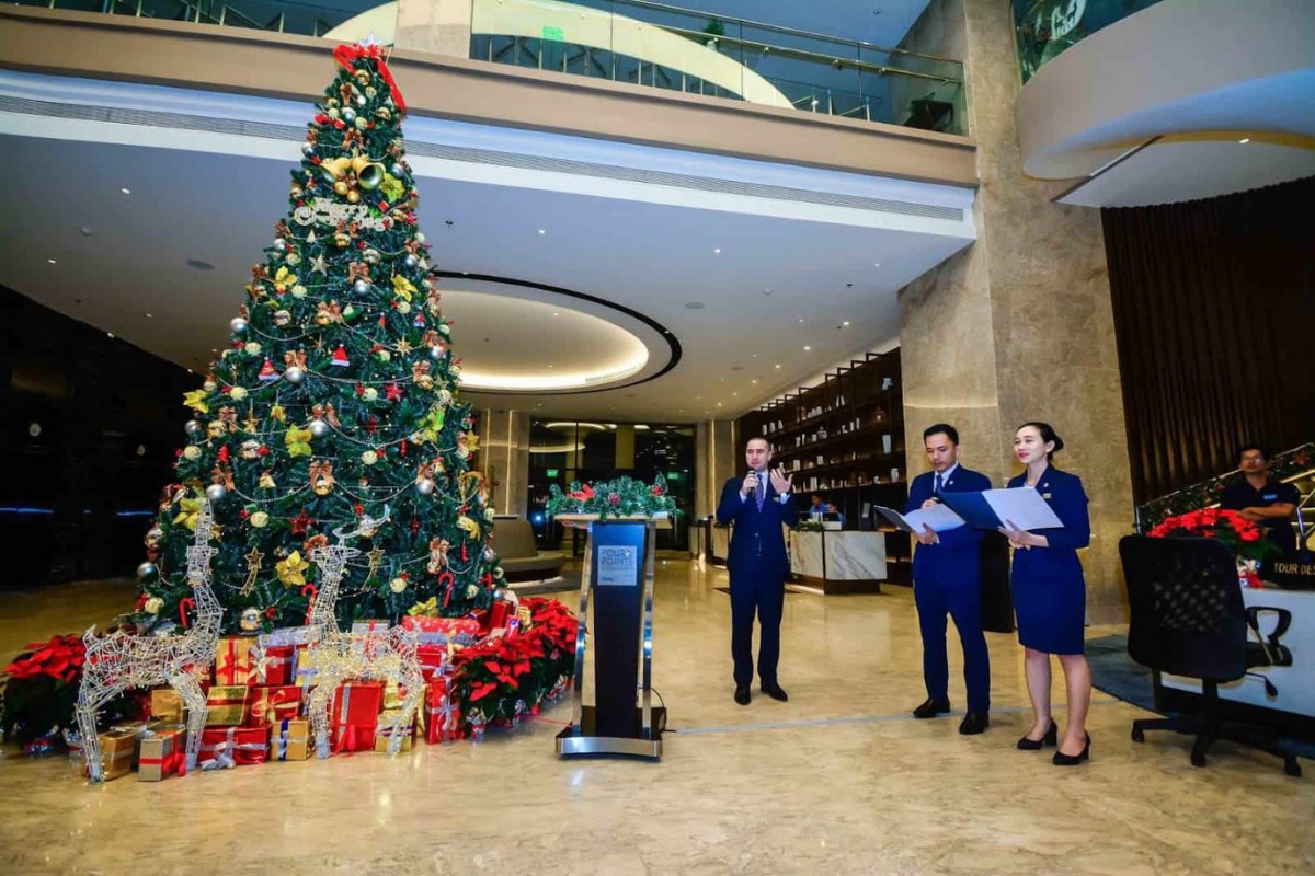 Những lưu ý khi trang trí noel văn phòng