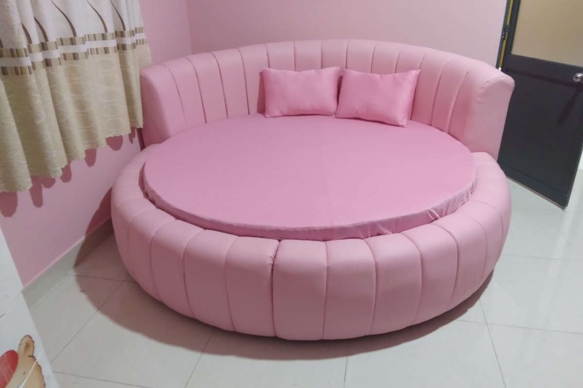 Sofa giường tròn hiện đại