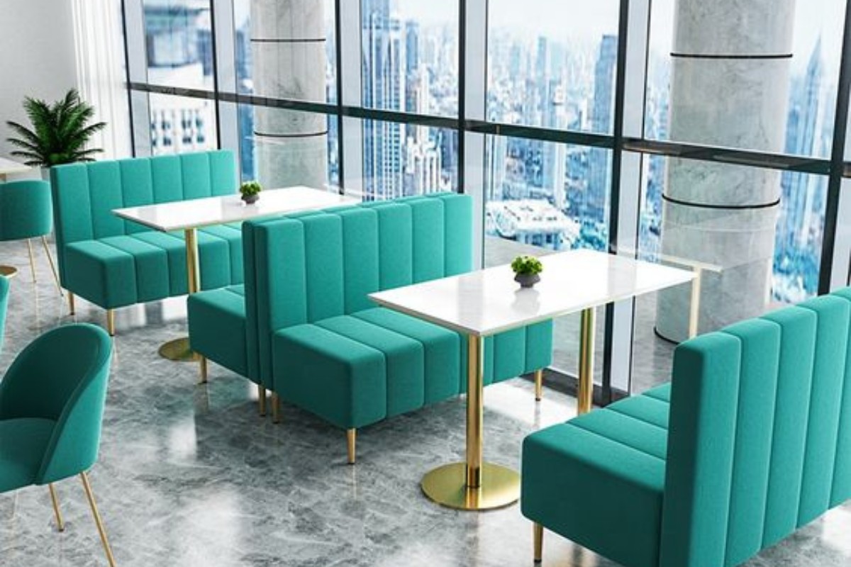 Sofa cafe băng dài đẹp mắt