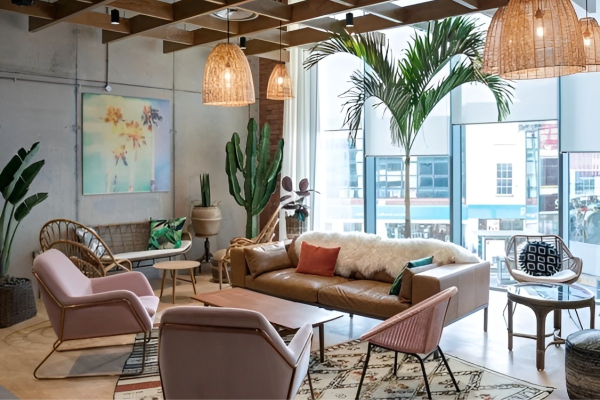Ghế sofa cafe da êm ái