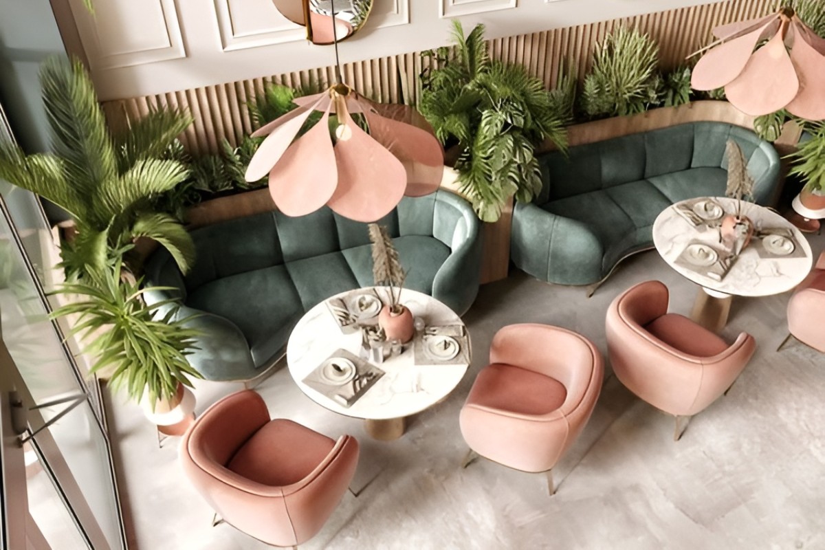 Sofa đôi cho quán cafe