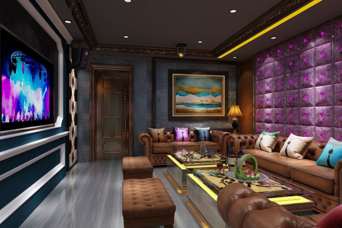 Sofa karaoke phong cách gia đình
