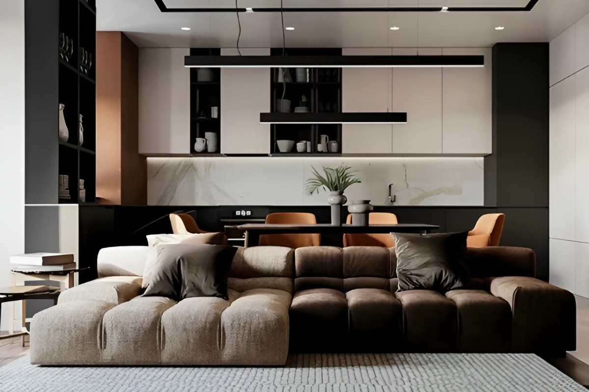 Sofa chữ L Industrial