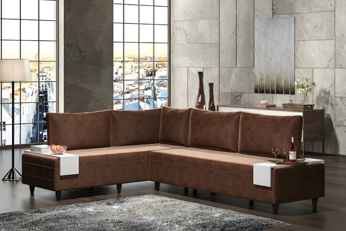 Sofa Industrial chữ L đẹp