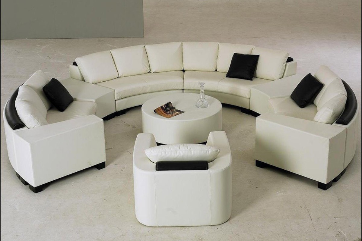 Sofa cong hình chữ C đẹp mắt