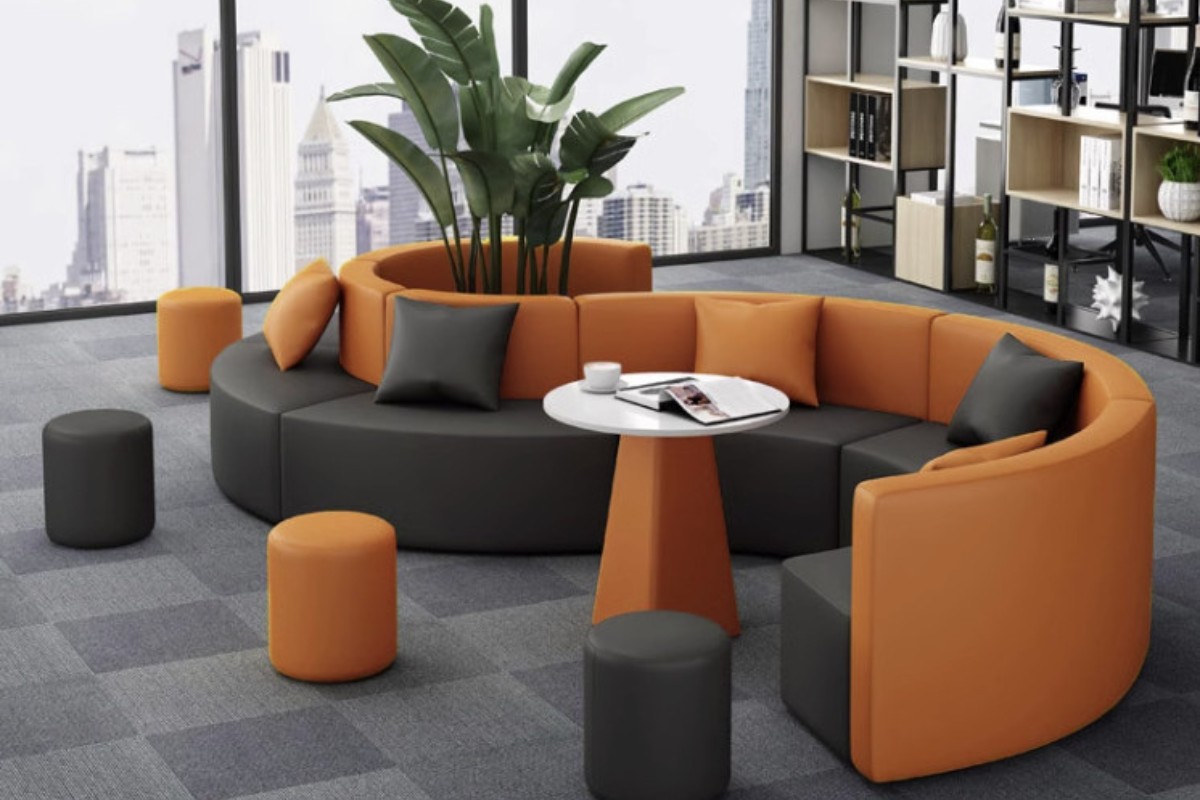 Sofa cong hình chữ S