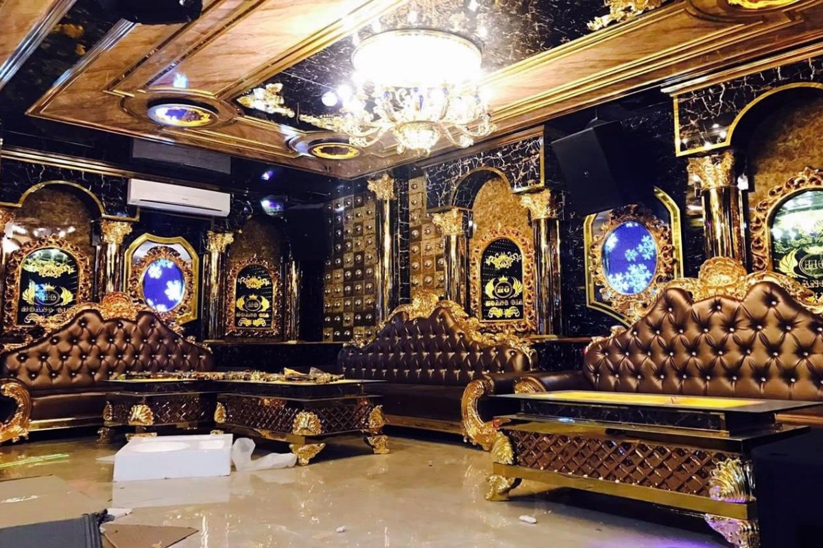 Sofa karaoke phong cách hoàng gia