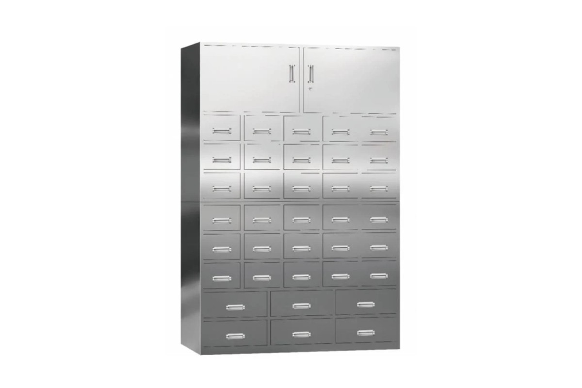 Tủ đựng hồ sơ inox nhiều buồng tiện lợi