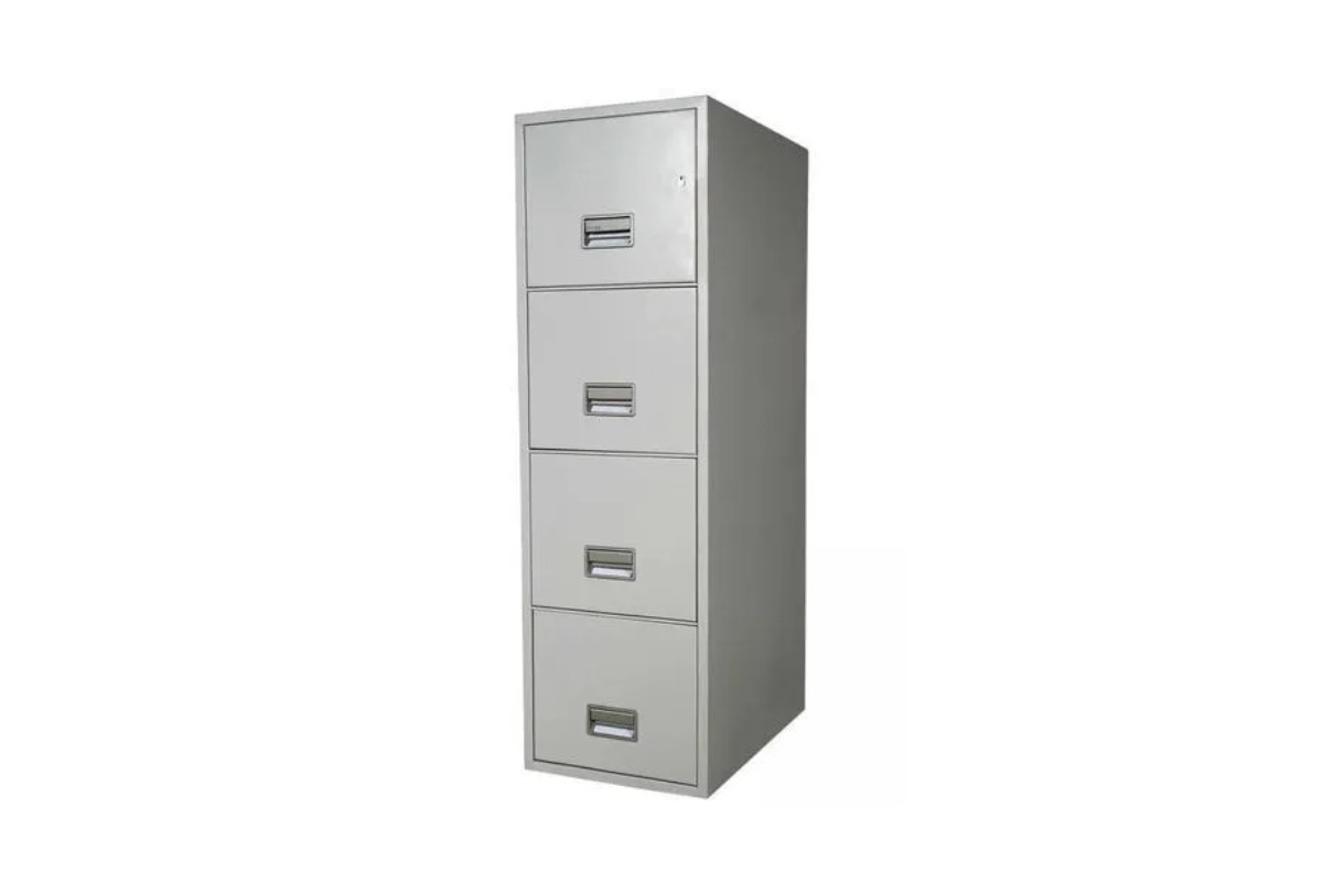 Tủ đựng hồ sơ inox 4 khoang