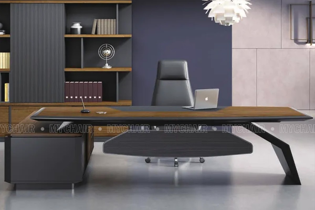 Bàn giám đốc gỗ MDF NBLD02
