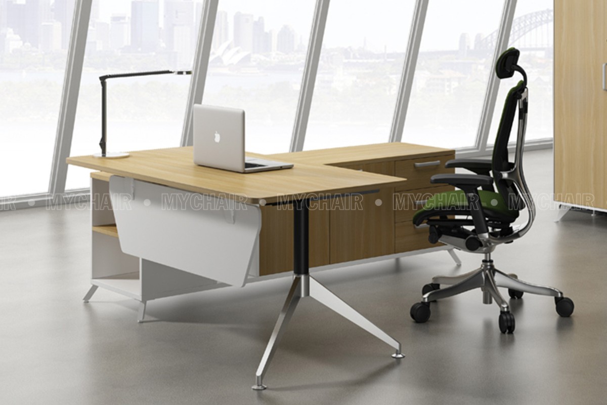 Bàn lãnh đạo có tủ phụ tiện lợi MC62A-1