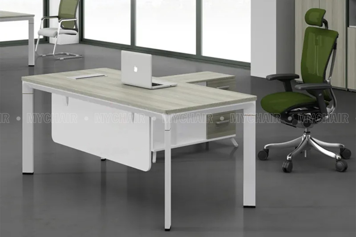 Bàn giám đốc kèm tủ phụ MC67A