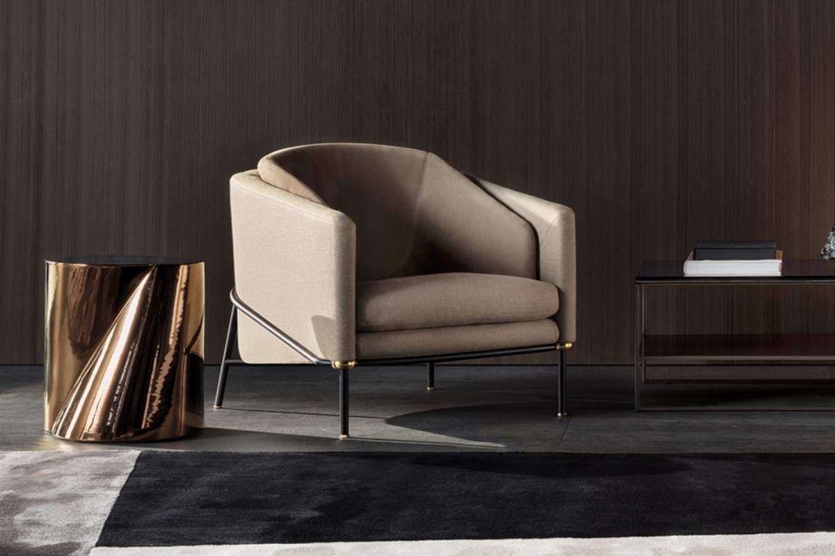 Bàn trà Minotti Noor đơn giản mà thanh lịch, quý phái