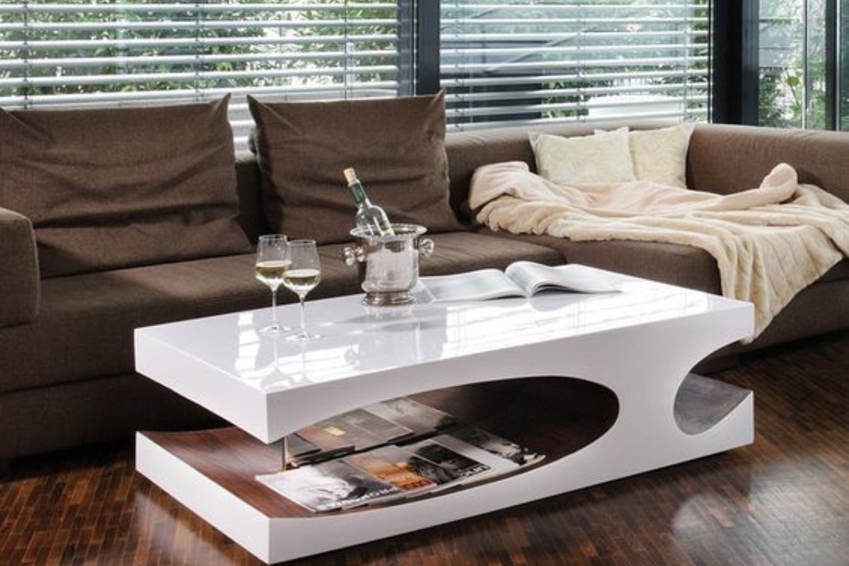 Bàn trà sofa phòng khách sáng tạo
