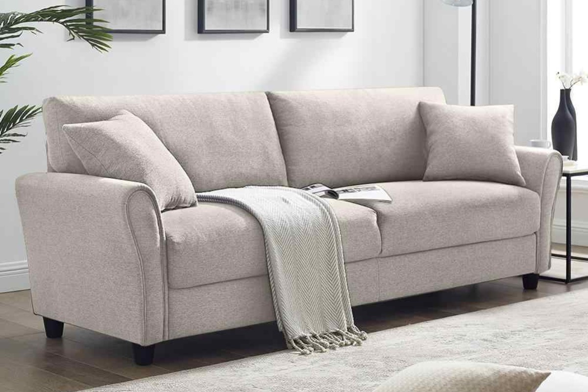 Bọc ghế sofa bằng vải lanh