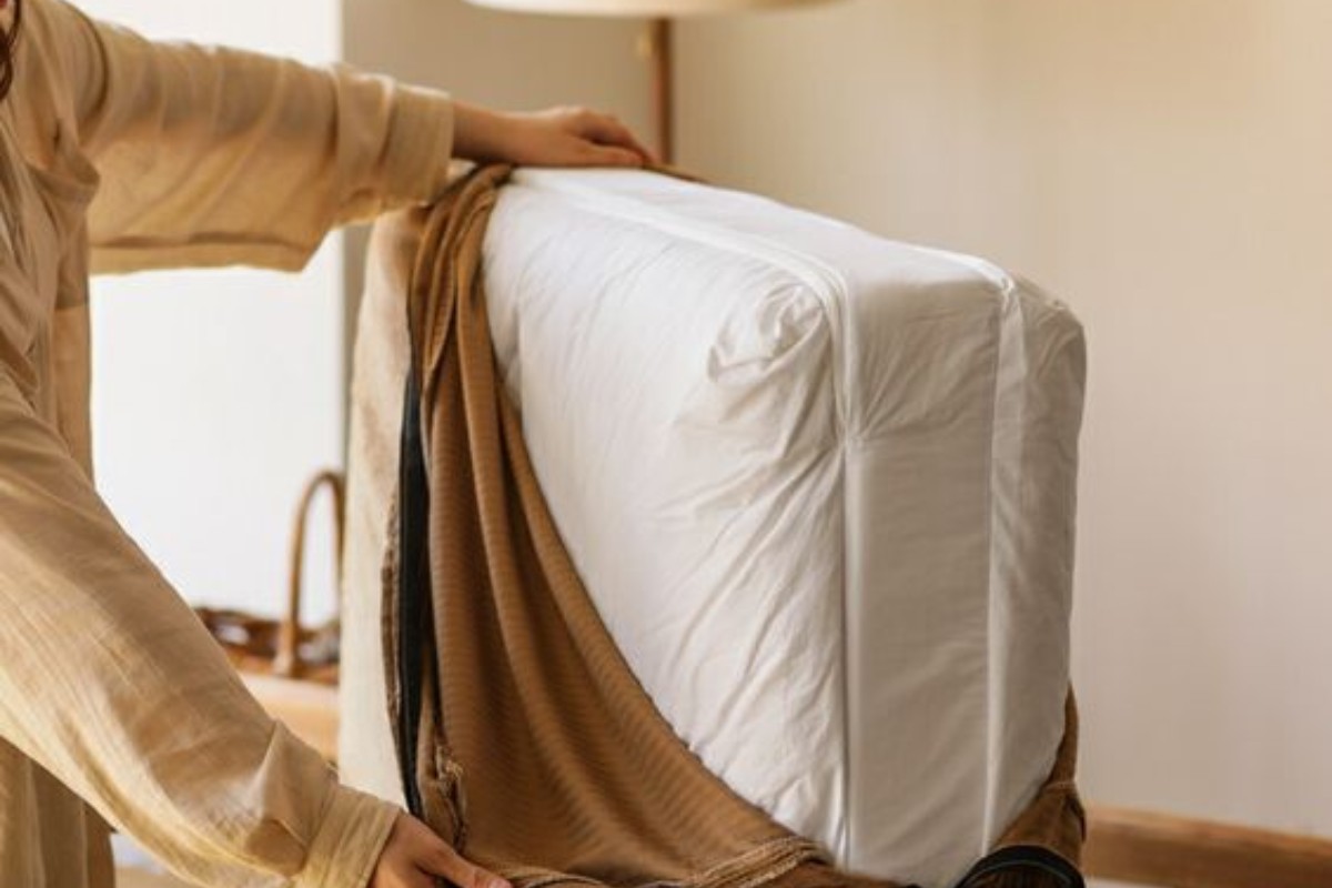 Bọc vải cho từng bộ phận tay cầm và đệm ghế