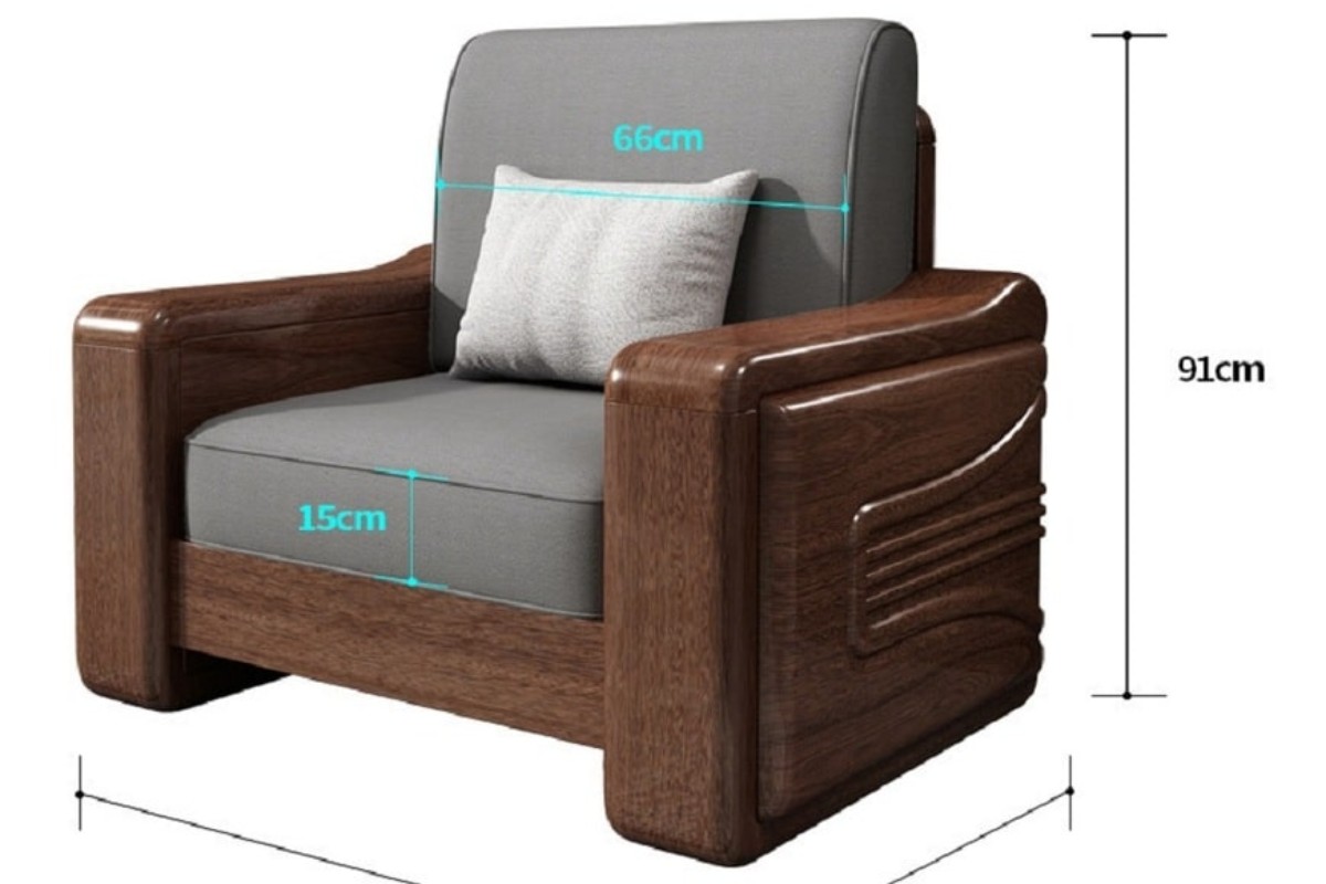 Chọn đệm ghế sofa có độ dày vừa phải