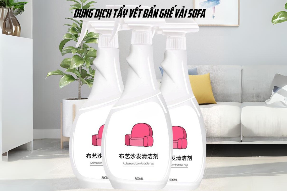 Dung dịch tẩy rửa vết bẩn ghế Sofa nỉ OEM 500
