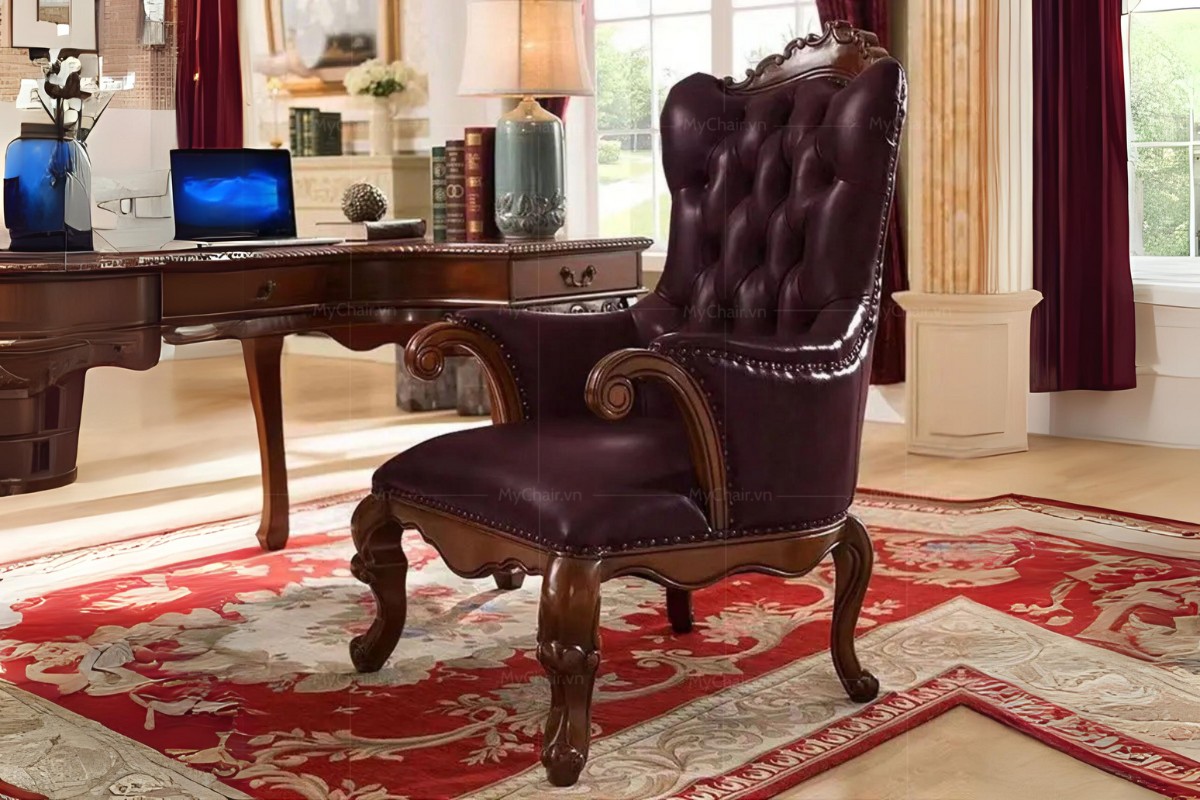 Ghế giám đốc chân tĩnh kiểu mẫu đẹp và dễ di chuyển mọi không gian