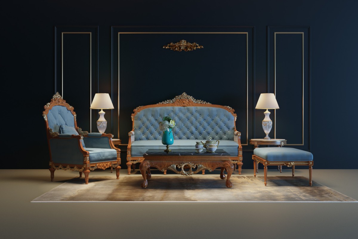 Ghế sofa cổ điển châu Âu nổi bật