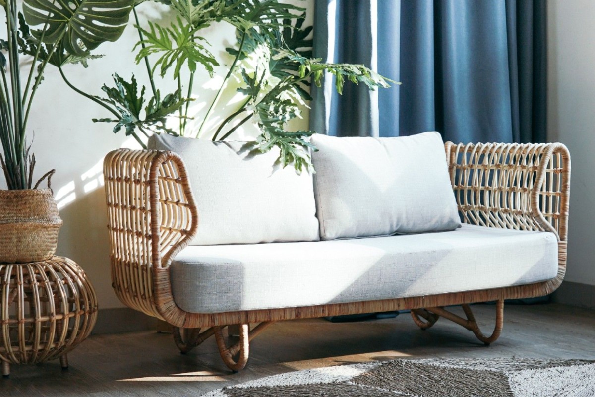 Mẫu ghế sofa đôi đơn giản