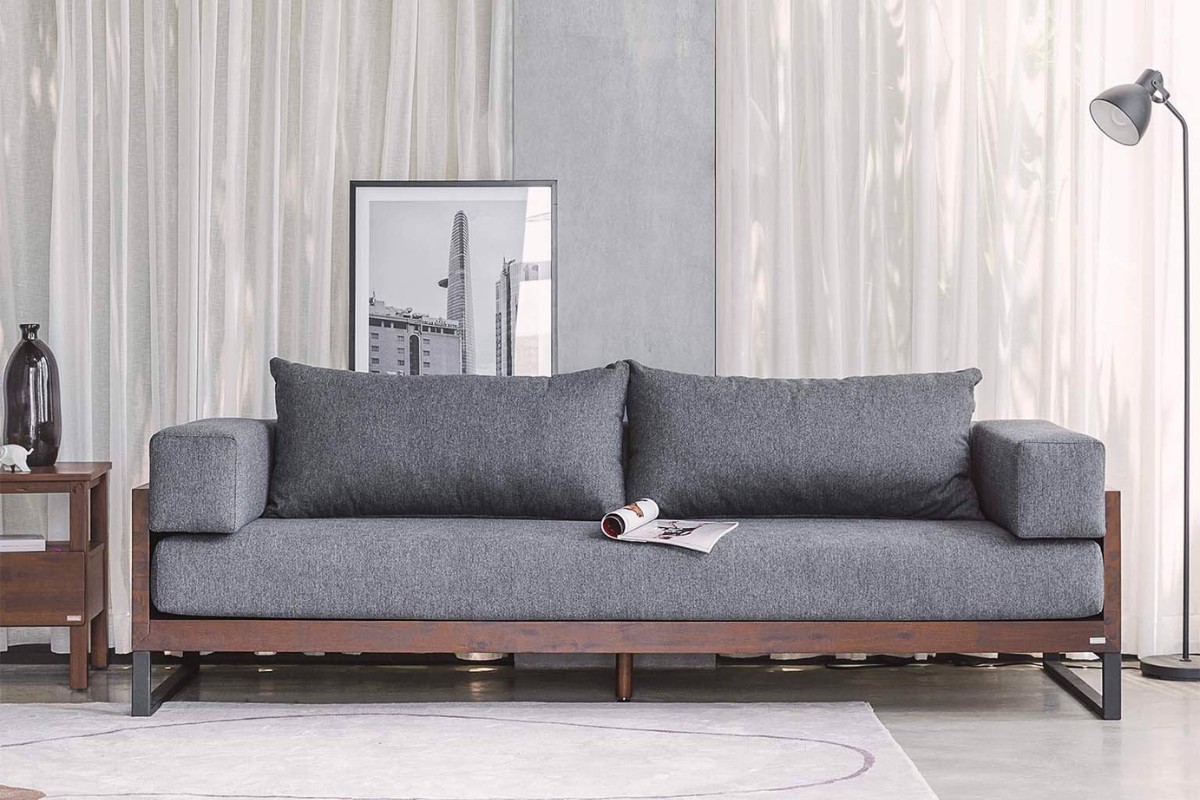 Ghế sofa văng gỗ