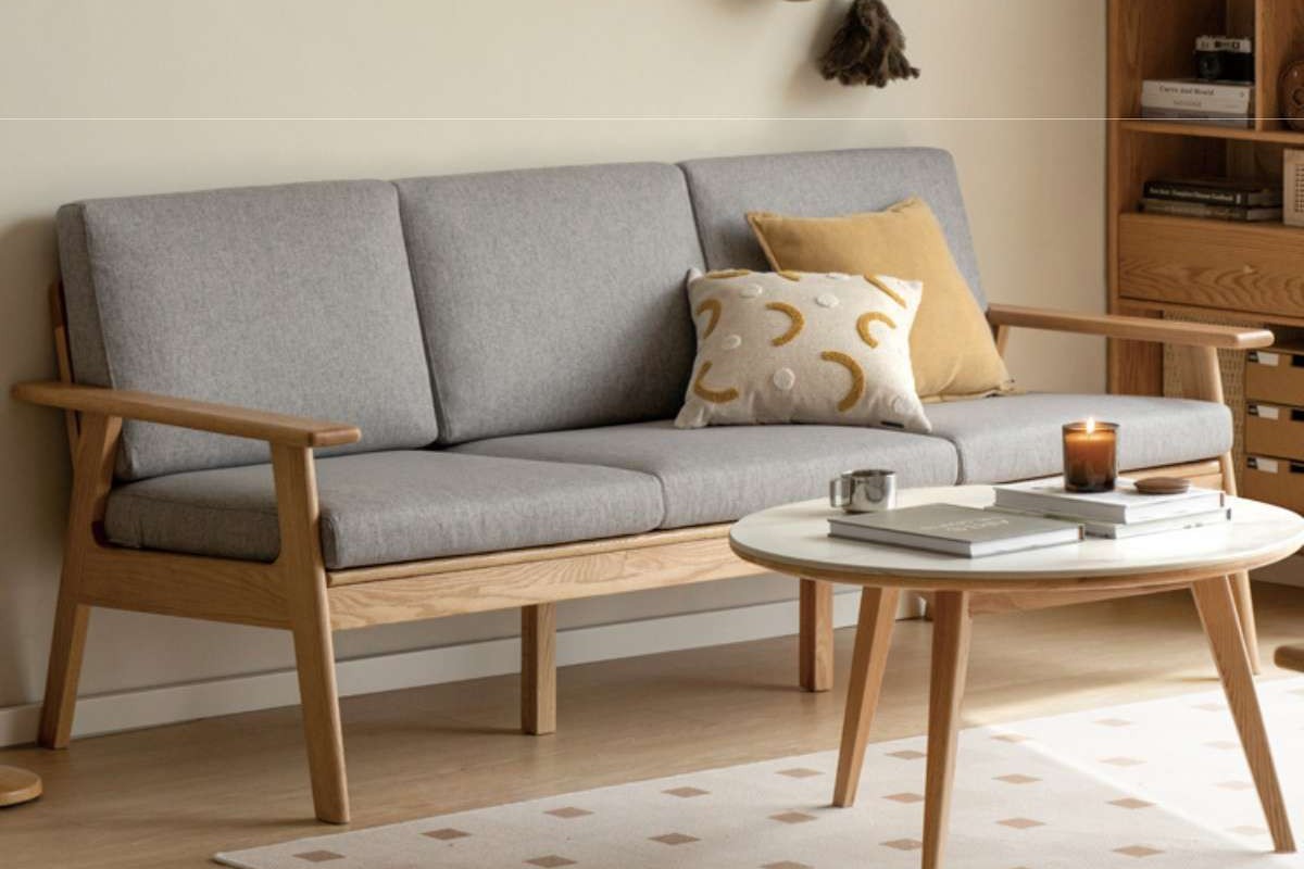 Sofa văng gỗ vintage