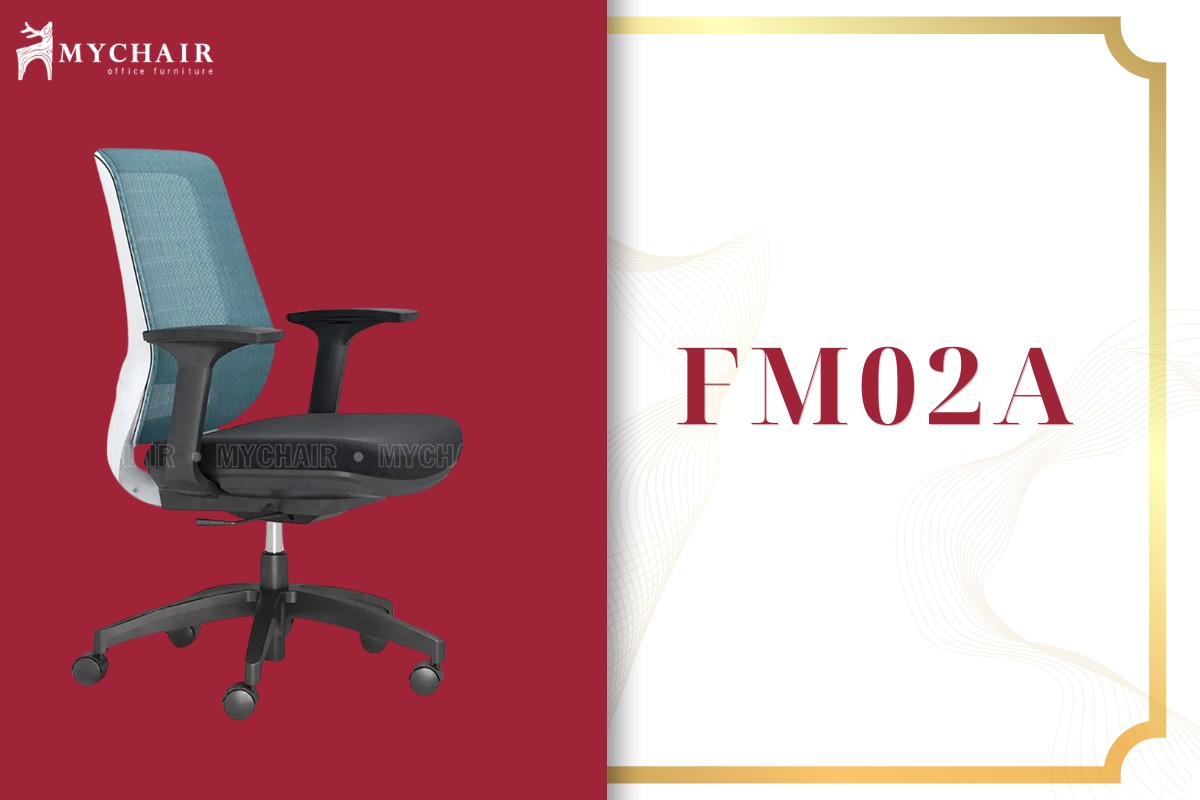 Ghế xoay văn phòng chân nhựa FM02A