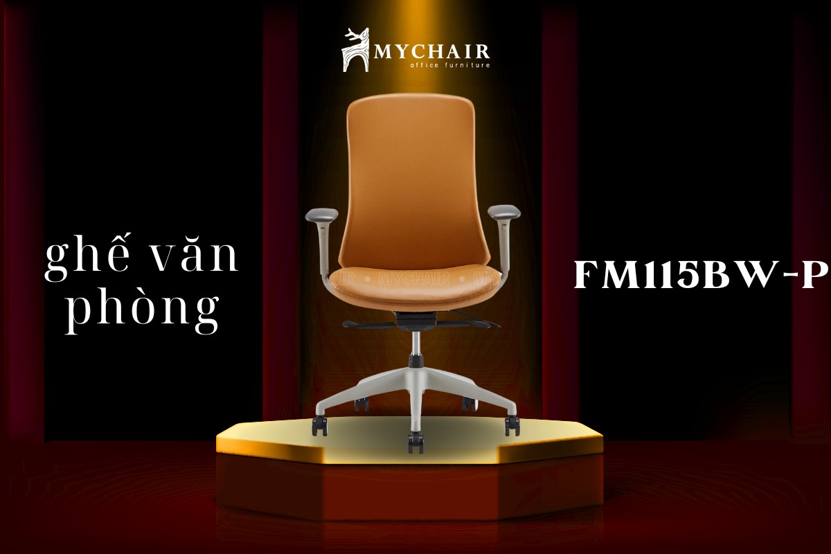 Ghế xoay văn phòng FM115BW-P