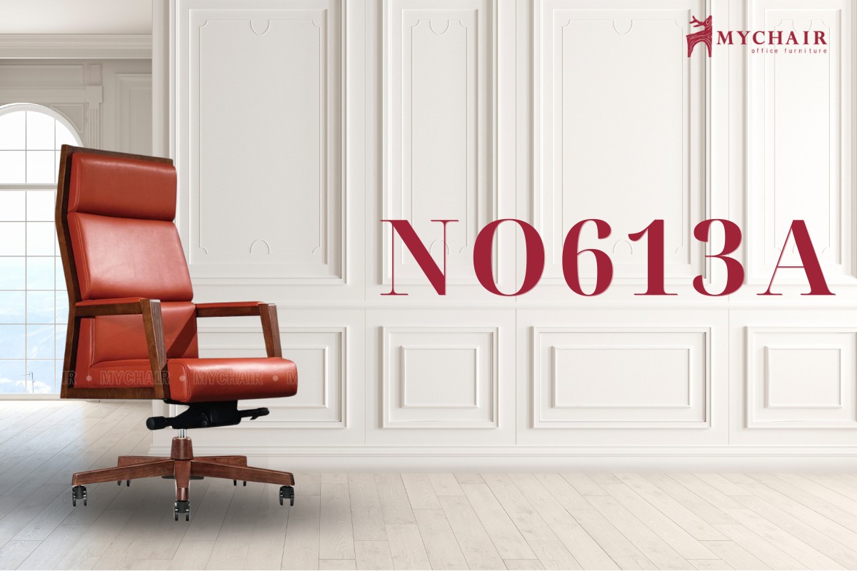 Ghế xoay màu đỏ MyChair NO613A