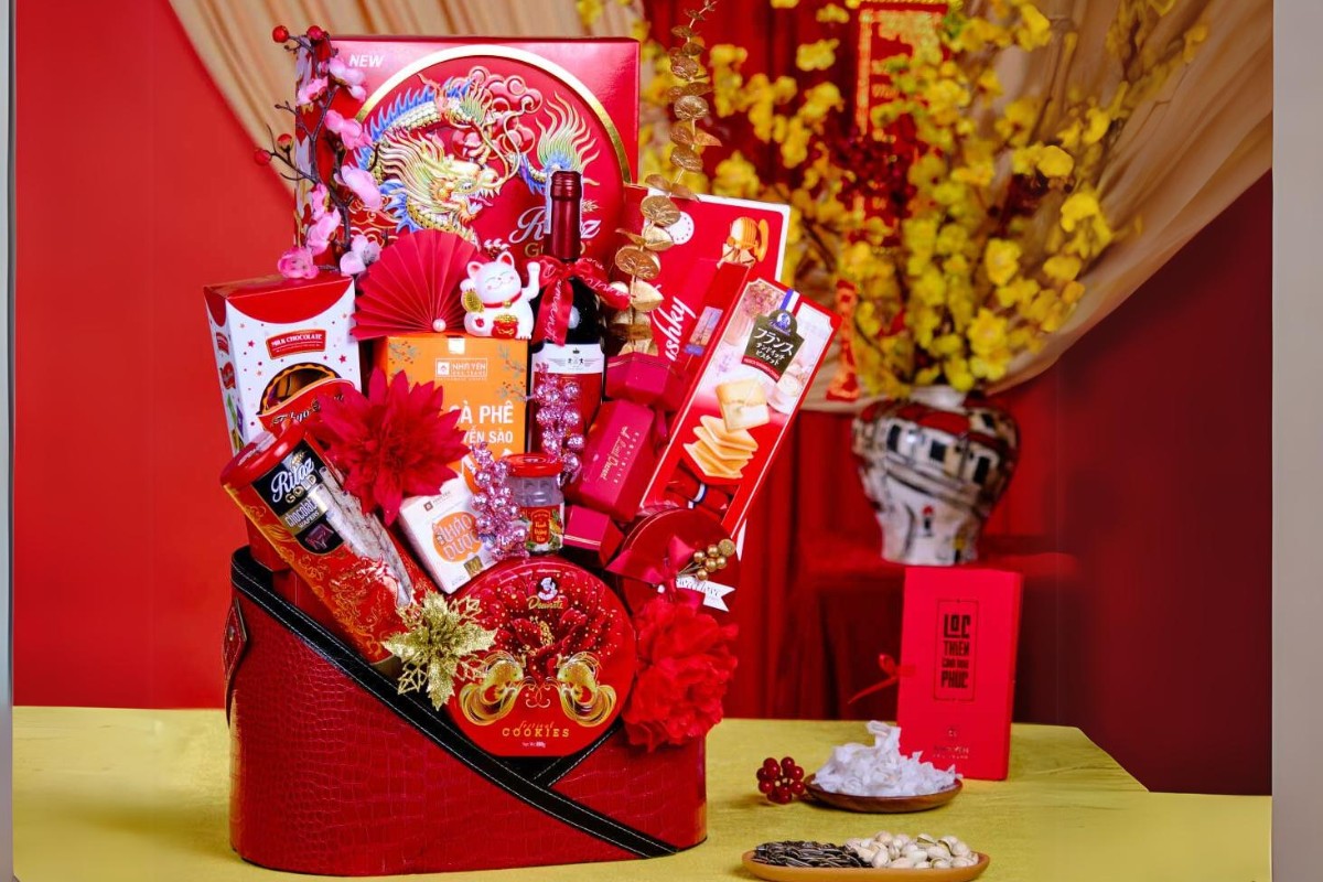 Giỏ quà tết tặng nhân viên