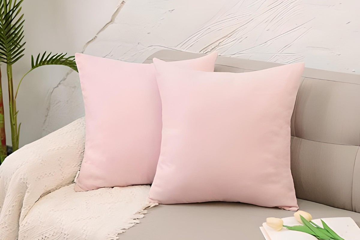 Gối sofa chất liệu vải nỉ