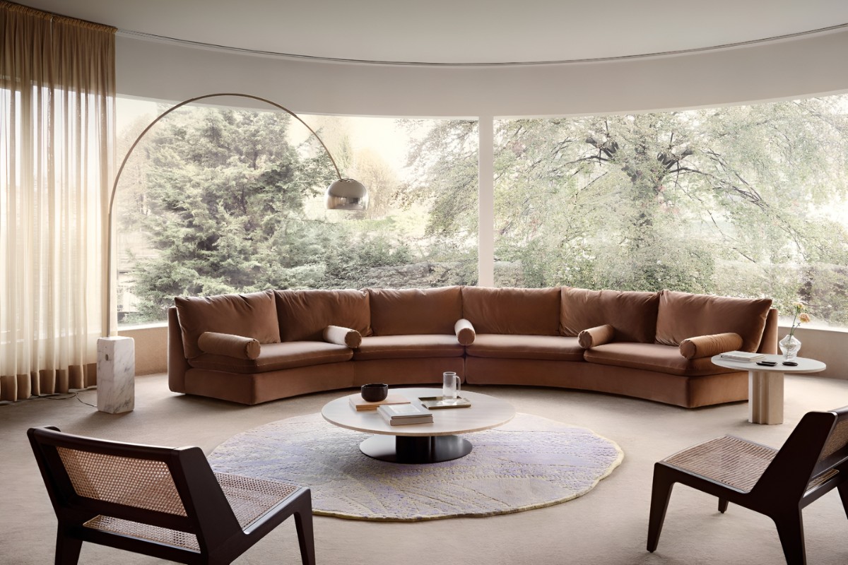 Hướng dẫn chọn mua ghế sofa cong