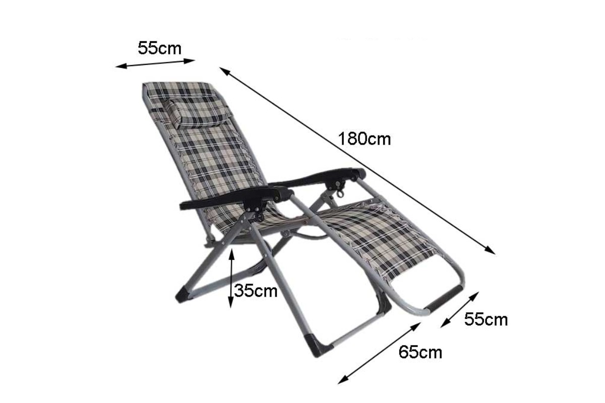 Kích thước ghế xếp thư giãn