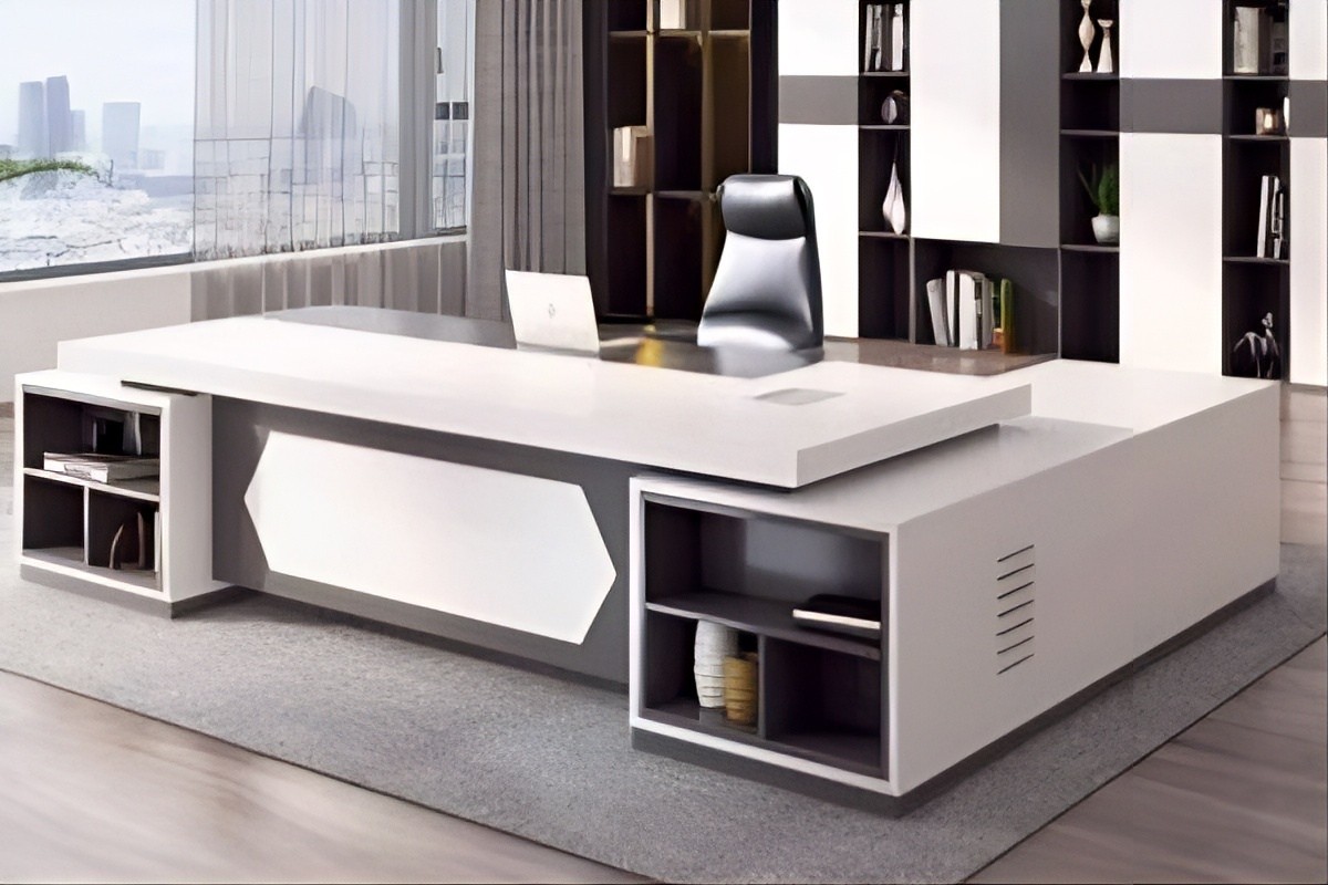 Những lưu ý khi sử dụng bàn giám đốc màu trắng bền đẹp
