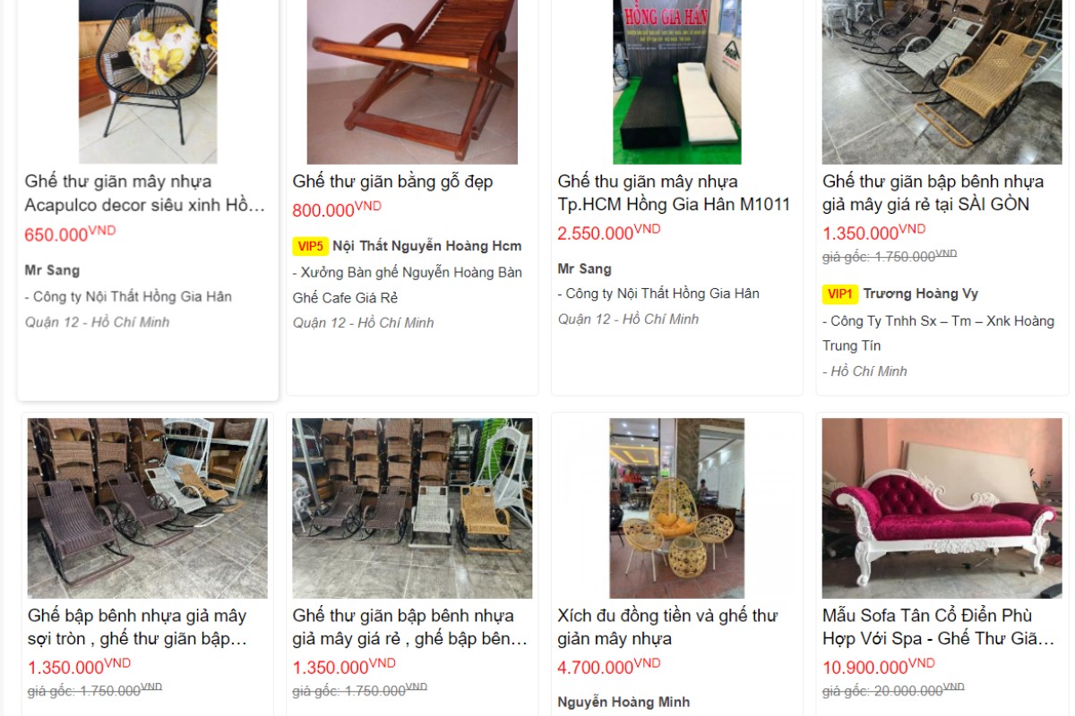 Muabannhanh.com - Đơn vị cung cấp ghế thư giãn cũ giá rẻ tại TPHCM